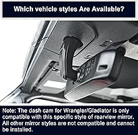 Mangoal 4K Dash Cam for Jeep Gladiator JT & Wrangler JL 2018-2024 — image 3