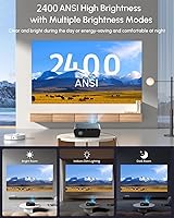 CAIWEI 2400 ANSI 4K Smart Projector — image 4