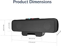 Cyber Acoustics CA-2890BT USB & Bluetooth Speaker Bar — image 9