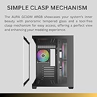 GAMDIAS AURA GC10M ARGB Micro-ATX Tower Case — image 2