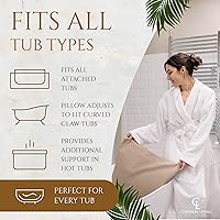 Claessonliving Luxury Bath Pillow - Sand — image 8