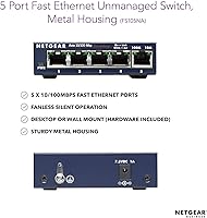 NETGEAR FS105 5-Port Fast Ethernet Switch — image 2