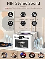 Jazmm Boombox CD Player with Bluetooth — image 3