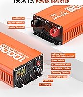 Joemnwart 1500W Pure Sine Wave Inverter 12V to 110V — image 2
