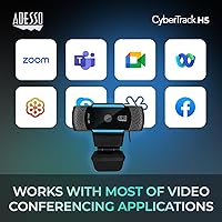 Adesso Cybertrack H5 1080p HD Webcam — image 9