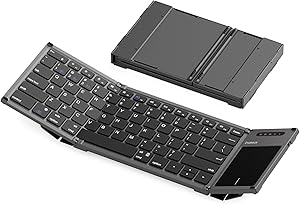 Inateck Foldable Bluetooth Keyboard with Touchpad KB06101