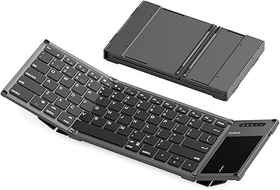 Inateck Foldable Bluetooth Keyboard with Touchpad KB06101