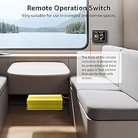 XWJNE 4000W Pure Sine Wave Power Inverter 12V DC to 120V AC — image 3