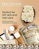 MGL Naturals Raw African Shea Butter Ivory 5 lb — image 5
