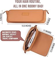 BAREFOOT CARIBOU Hair Tools Travel Bag and Heat Resistant Mat — image 2