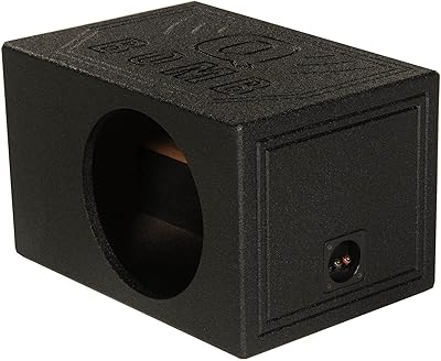 Q Power QBOMB12VL 12-Inch Side Ported Subwoofer Enclosure