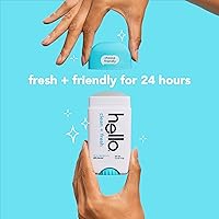 hello Clean and Fresh Aluminum Free Deodorant with Charcoal, 2.6oz (2-Pack) — image 4