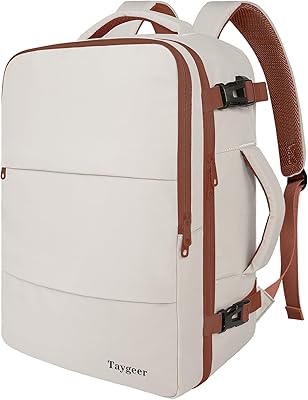 Taygeer Backpack for Women with Laptop Compartment and Shoe Pouch