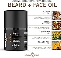 Stubble & Stache Hydrating Beard Oil for Men, 1 fl oz — image 6
