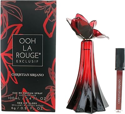 Christian Siriano Ooh La Rouge Exclusif Gift Set 3.4oz EDP & 0.21oz Red Lip Gloss