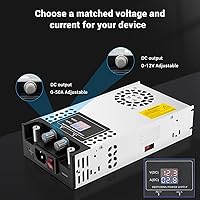Yaheeda ER-9812 Adjustable Power Supply 600W 50A — image 3