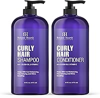 Botanic Hearth Curly Hair Shampoo and Conditioner Set, 16 Fl Oz x 2 — image 1