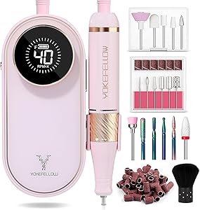 YOKE FELLOW N301 Pink Nail Drill Machine Review