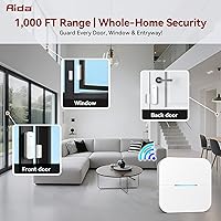 AIDA Door Alarm Wireless Ring Chime Sensor — image 7