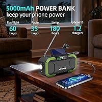 KAYINOW DF-580B Hand Crank Emergency Radio — image 3