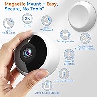 Thybro CG9S Magnetic Security Camera Wireless — image 2