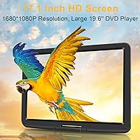 HotHat 19.6″ Portable DVD Player with 17.1″ HD Screen — image 2