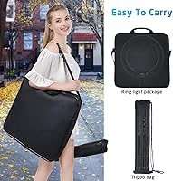 IVISII 19-inch Ring Light with Stand and Phone Holder — image 6