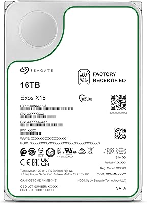 Seagate Exos X18 16TB HDD