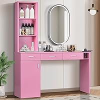 4ever2buy Barber Station for Hair Stylist - Pink — image 8