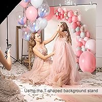 LINCO Lincostore Zenith Portable T-Shape Background Backdrop Stand Kit 5x6.7ft — image 6