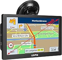 LOVPOI Truck GPS Navigator A9, 9-inch Screen — image 1