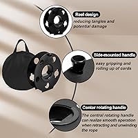 GarfatolRv Portable Heavy Duty Cord Storage Reel 125 Feet — image 3