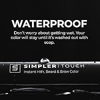 Simpler Hair Color Touch Up Temporary Beard Dye - Natural Black — image 7