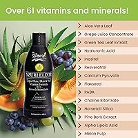 Nzuri Elixir Hair Skin and Nails Vitamins, 32oz — image 2