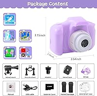 FKATEEN Kids Waterproof Camera 12MP 1080P — image 3