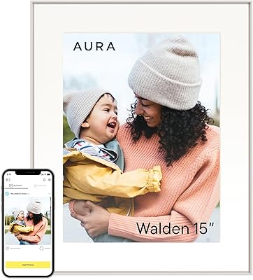 Aura Walden 15″ WiFi Digital Picture Frame