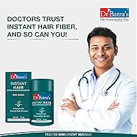 Dr. Batra's Instant Hair Natural Keratin Hair Building Fibre, Dark Brown, 12g — image 6
