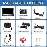 Yakry Y14 RV Backup Camera 7 Inch HD 1080P — image 7