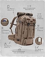 Gonex Canvas Backpack 3-in-1 Convertible Laptop Bag — image 3