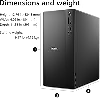 Dell Vostro 3030 Tower Desktop, 12th Gen Intel Core i3, 32GB RAM, 1TB SSD — image 4