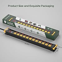 Green Box Innovations 12-Outlet Power Strip with Surge Protection — image 6