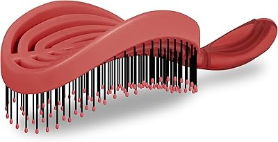 NuWay 4HAIR DoubleC PRO Detangling Brush (Red)