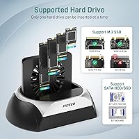 FIDECO M.2 NVMe to USB Adapter with Cooling Fan — image 3