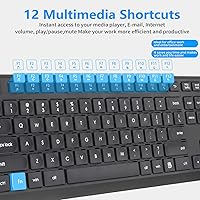 HUO JI Silent Wireless Keyboard and Mouse Combo — image 6