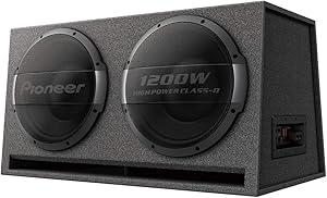 Pioneer TS-WX1220AH 12″ Dual 1200W Subwoofer Review