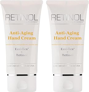 Robanda Retinol Anti-Aging Hand Cream, 3 oz, 2 Pack Review