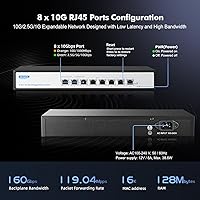 YuLinca 8-Port 10G Managed Switch — image 3