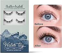 FlutterHabit Water Lily Lash Clusters for Women, 6 Sets — image 1