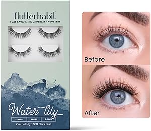 FlutterHabit Water Lily Lash Clusters for Women, 6 Sets Review