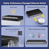 YuanLey 48-Port Gigabit Managed Switch with 6x10G SFP+ — image 4